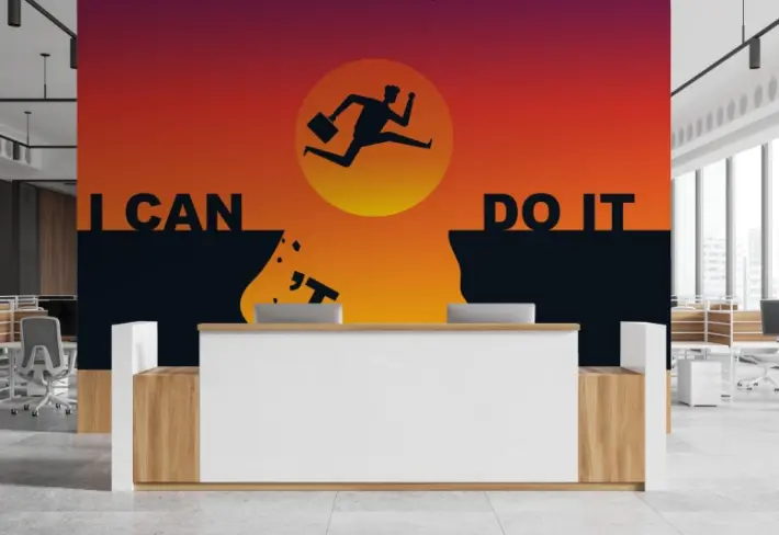 Aspirae, I Can Do it Wallpaper Mural