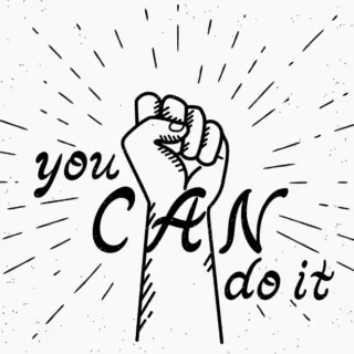 Valora, You can Do It Wallpaper Mural