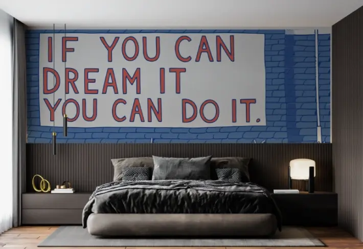 Achieva, If You Can Dream It You Can Do It Wallpaper Mural