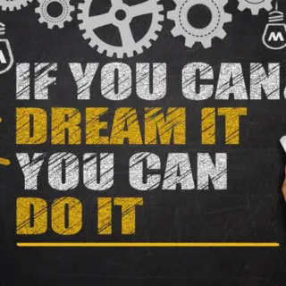 Dreamora, If You Can Dream It You Can Do It Wallpaper Mural