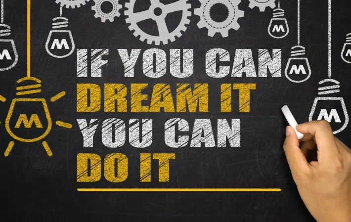 Dreamora, If You Can Dream It You Can Do It Wallpaper Mural