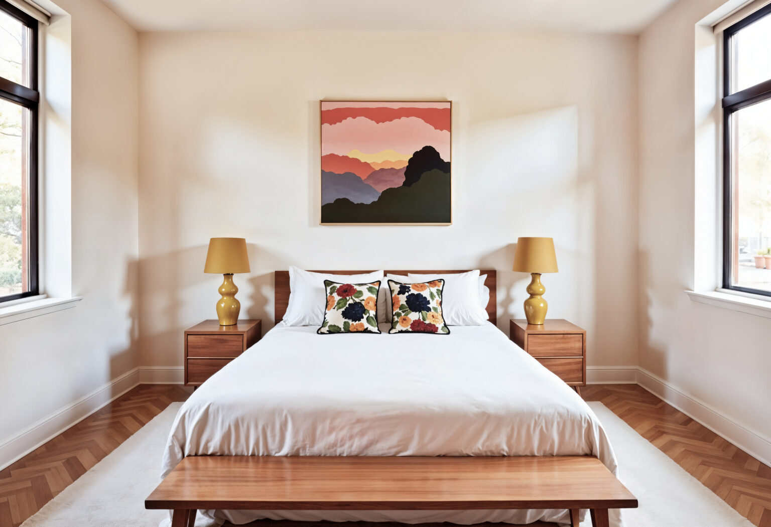 1. Add a Statement Headboard