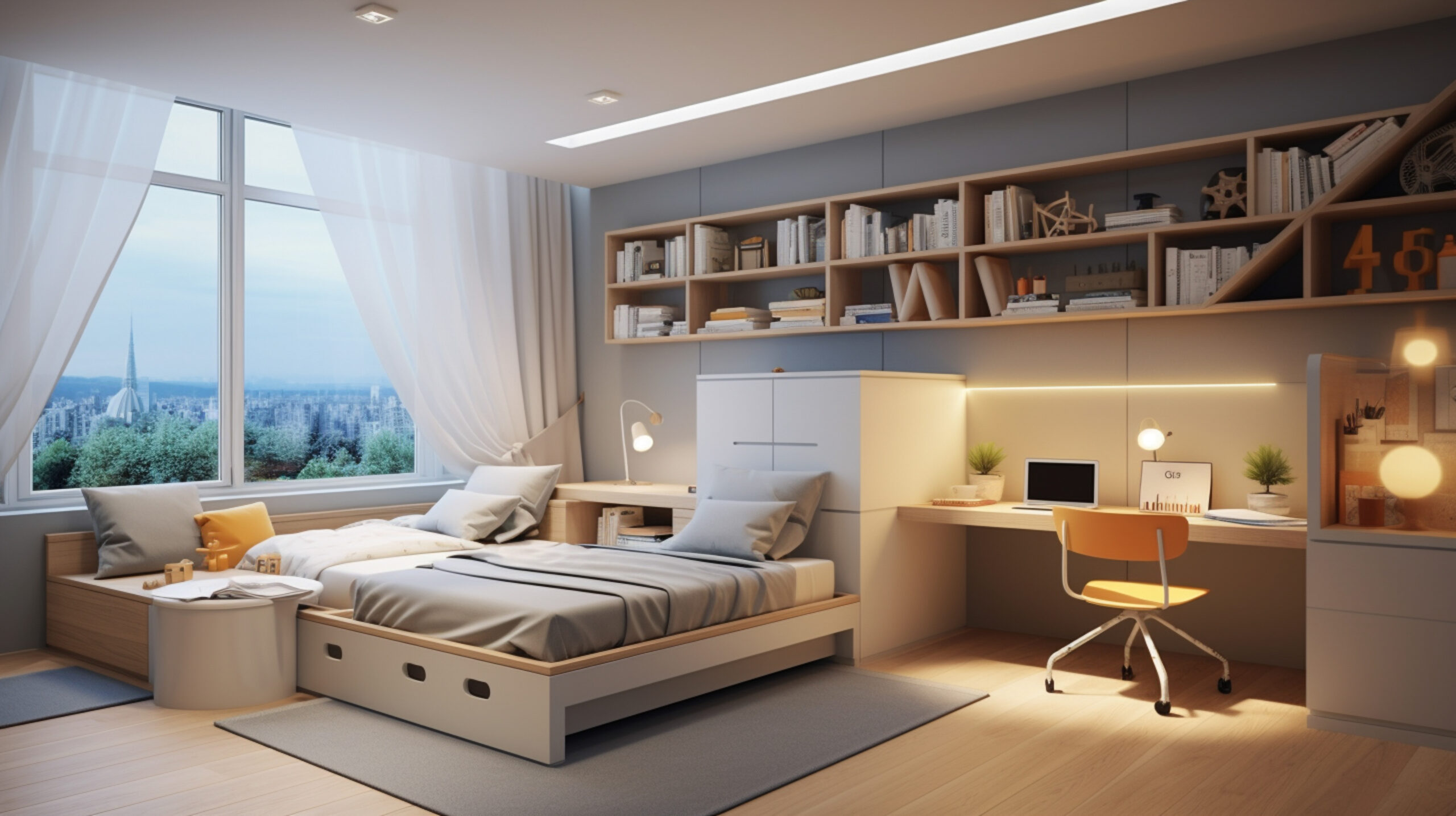 small-juvenile-bedroom-arrangement