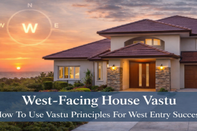 West-Facing House Vastu
