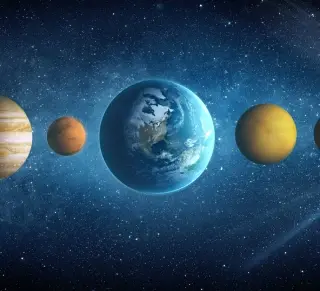 Cosmara, Solar System Alignment Wallpaper Mural