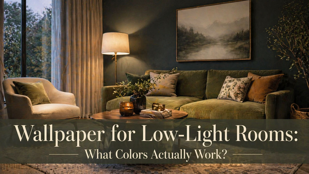Wallpaper for Low-Light Rooms