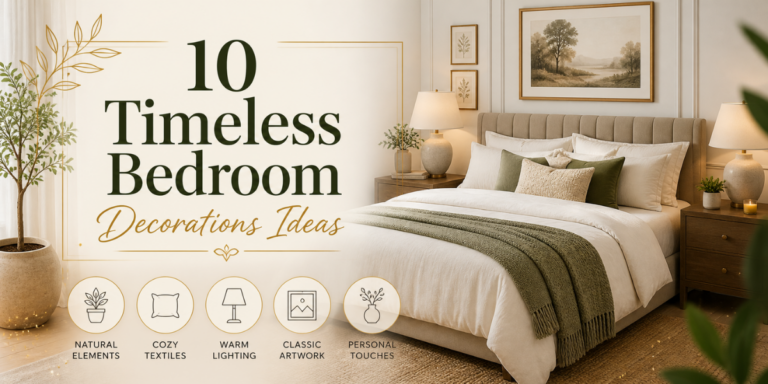 10 Timeless Bedroom Decorations Ideas - Magicdecor®