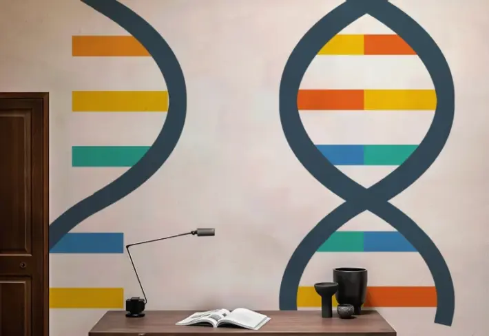 DNA & RNA Educational Science Wallpaper
