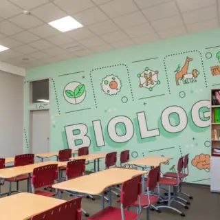 Modern Biology Education Wallpaper