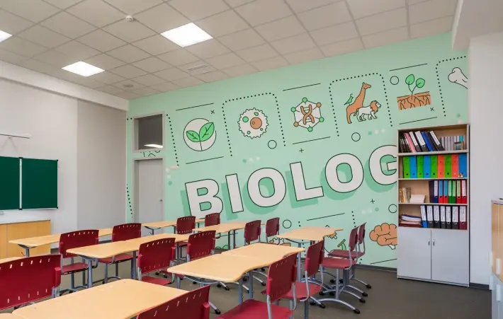 Modern Biology Education Wallpaper