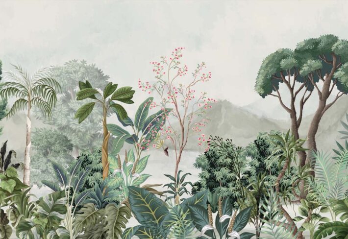 Rainvale, Tropical Serenity Mural