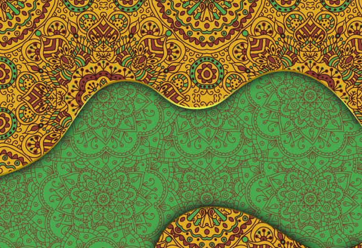 Chakra, Mandala Art Inspired Wallpaper Mural