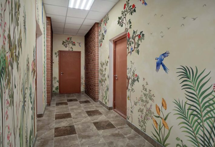 Bellmere, Timeless Garden Symphony Bloom Wallpaper Mural