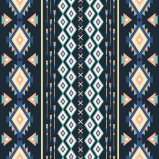 Navira, Unique Striped Geometric Pattern Wallpaper