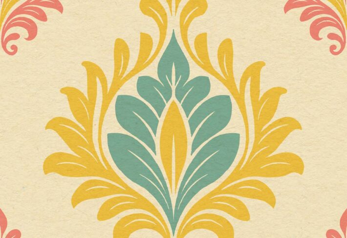 Primelle, Delicate Motifs Bloom in A Symphony of Soft Elegance Wallpaper