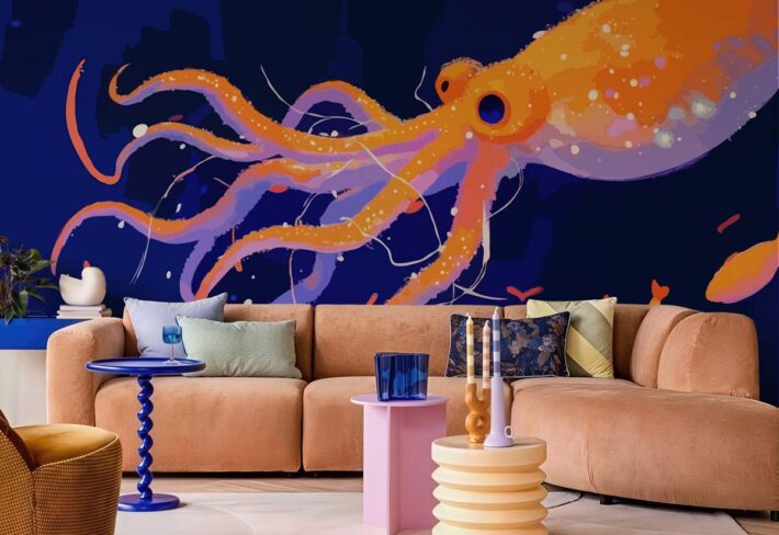 Atlantis, Journey Beneath the Waves Mural mockup