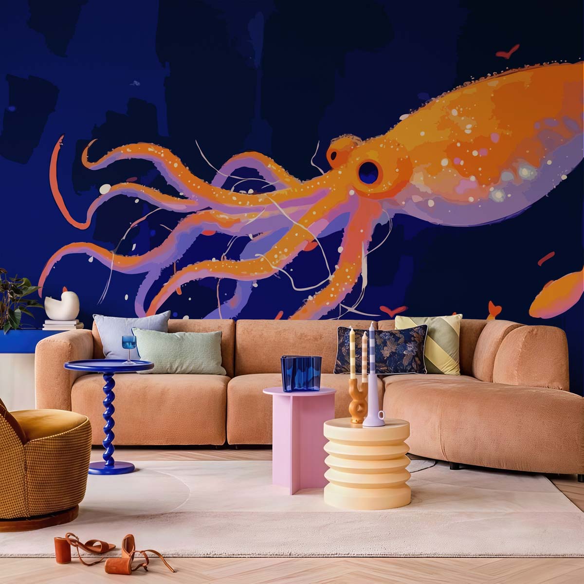 Atlantis, Journey Beneath the Waves Mural mockup