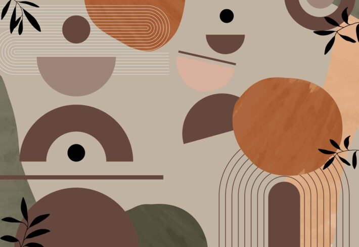 Terranova, Evoking Earthy Tones With Boho Maximalism Mural