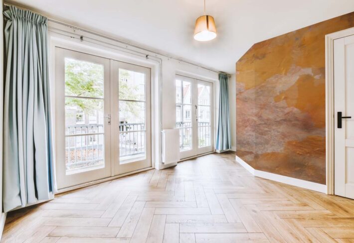 Rustara, Burnt Clay Tones Rustic Marble Texture Mural mockup