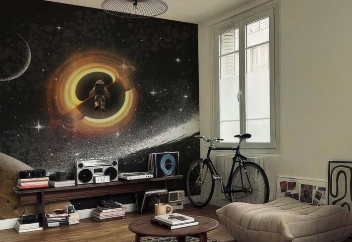 Nebulor, Deep Space Galactic Adventure Wallpaper Mural mockup