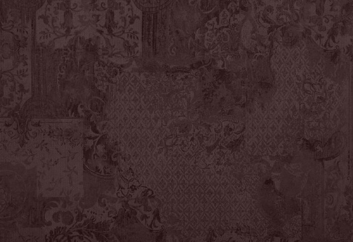 Velvetia, Victorian Wine Floral Wallpaper Mural