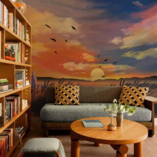 Viremoor, Last Light Wallpaper Mural mockup