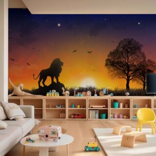 Valor, The Mighty Scenery Wallpaper Mural mockup