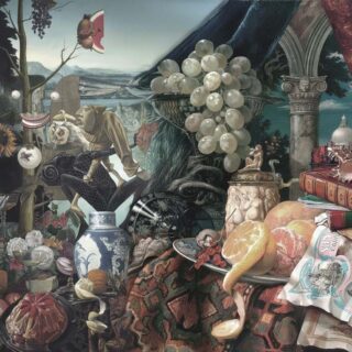 Curiosity, Eclectic Dreamscape Art Wallpaper Mural