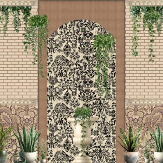 Arbor, Grand Entrance Botanical Wallpaper Mural