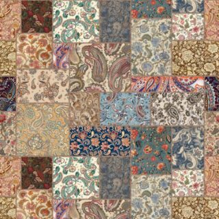 Artisan, Traditional Pattern Collage Mural