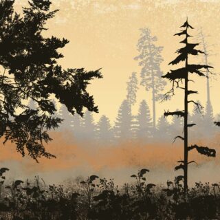 Lurien, Whispering Treefall Wallpaper Mural