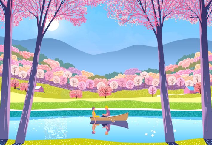 Lovelle, Endless Nature's Beauty and Serenity Wallpaper Mural
