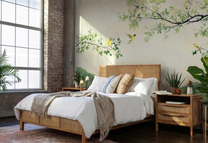 Lunelore, Whisper of the Canopy Wallpaper Mural mockup