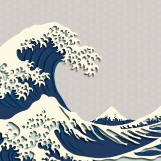 Kazamara, Surge of Serenity Wallpaper Mural