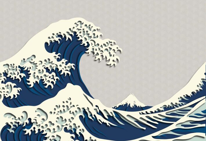 Kazamara, Surge of Serenity Wallpaper Mural