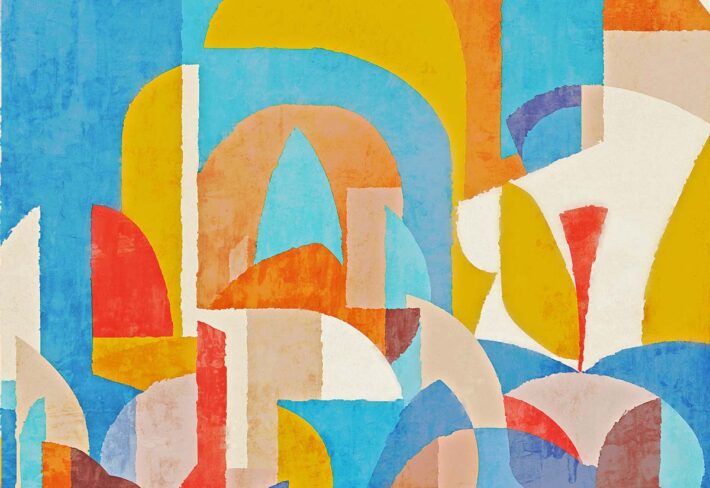 Cavara, Sunspill Geometry Wallpaper Mural