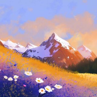 Everyn, Twilight Blossom Wallpaper Mural