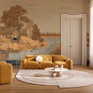 Ashvale, Timeless Canopy Wallpaper Mural mockup