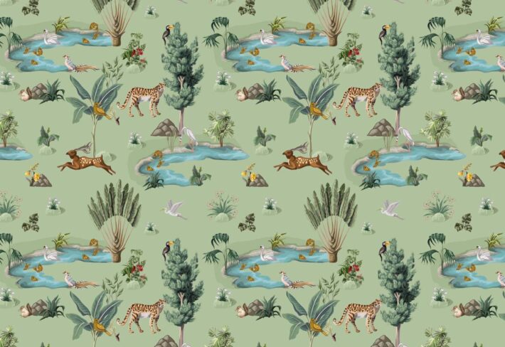 Nivara, Dance of the Springs Wallpaper Mural