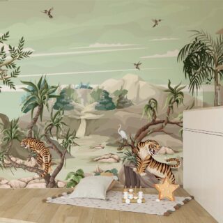 Tarunara, Guardians of the Wild Wallpaper Mural mockup