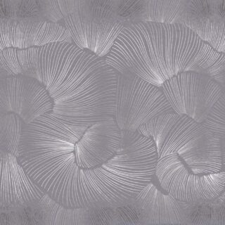 Aerisca, Silver Petal Drift Wallpaper Mural