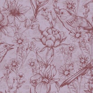 Willow Whisper, Avian Harmony in Bloom Wallpaper