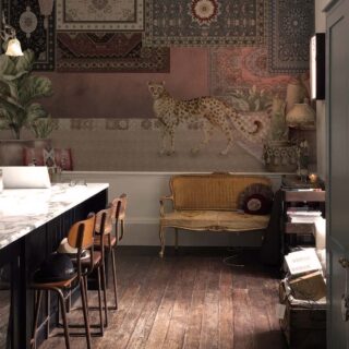 Sahara Souk, Rug Tales and Wild Trails Wallpaper Mural mockup