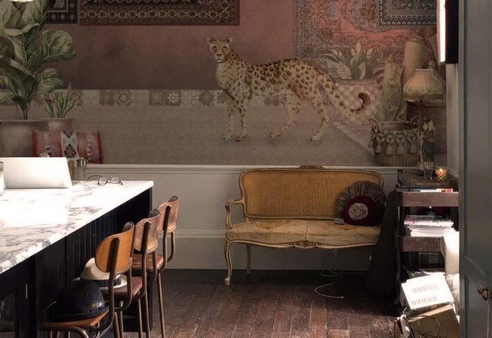 Sahara Souk, Rug Tales and Wild Trails Wallpaper Mural mockup