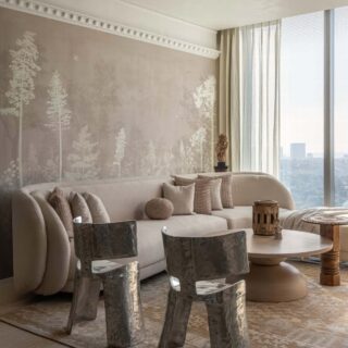 Serenica, Whispering Forest Wallpaper Mural mockup