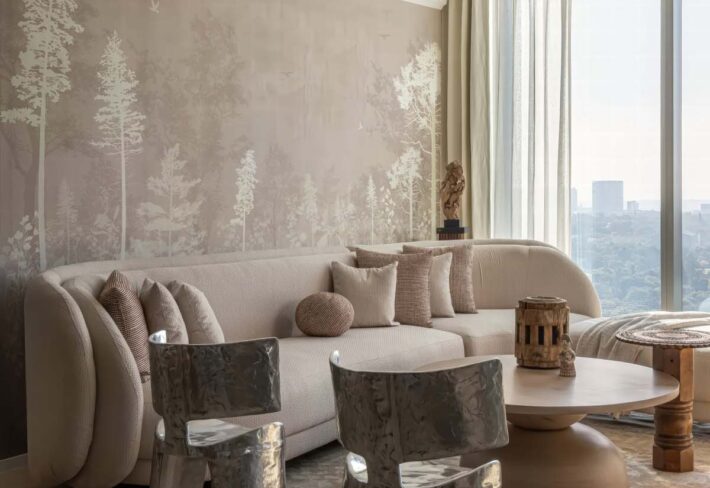 Serenica, Whispering Forest Wallpaper Mural mockup