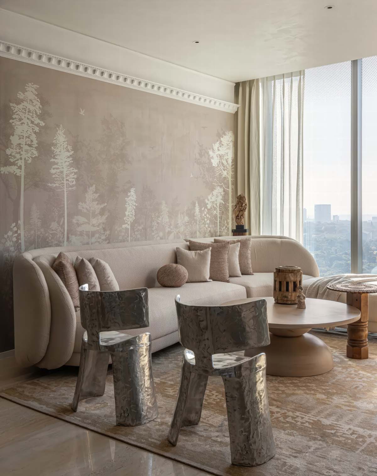 Serenica, Whispering Forest Wallpaper Mural mockup