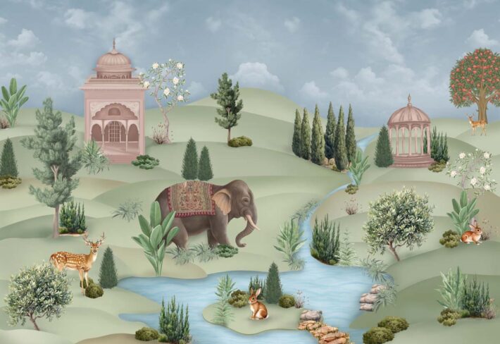 Heritage Meadow, Royal Jungle Wallpaper Mural
