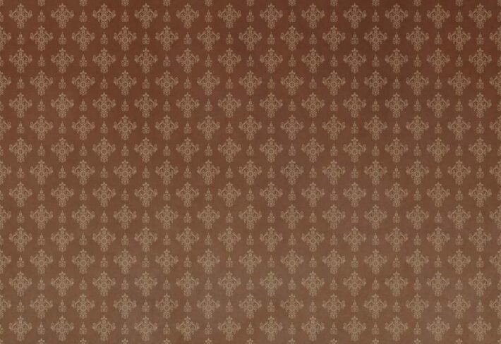 Imperial Rustica, Vintage Damask Elegance in Warm Bronze Tones Wallpaper Mural
