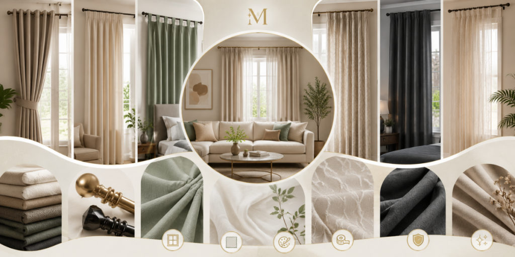 Types of Curtains and How to Choose One - Magicdecor®